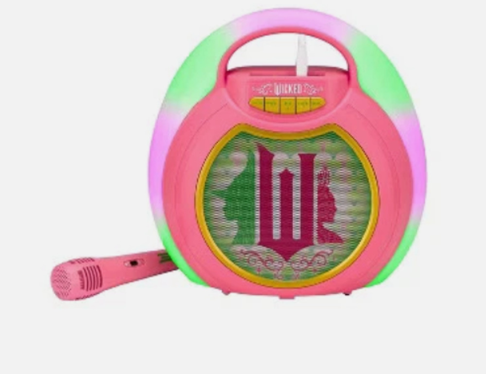 Wicked Bluetooth MP3 Karaoke with Light Show NWT